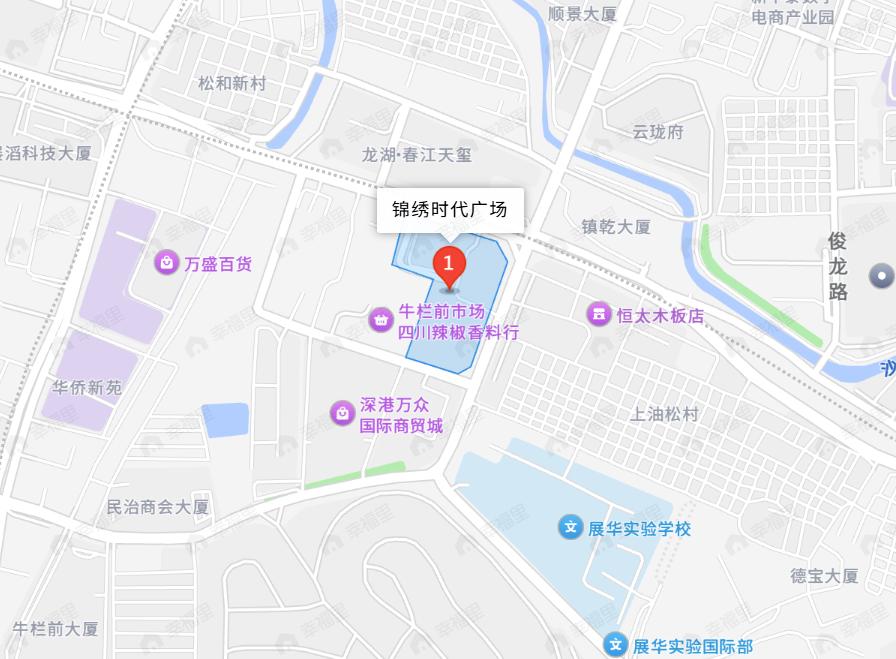 锦绣时代广场效果图