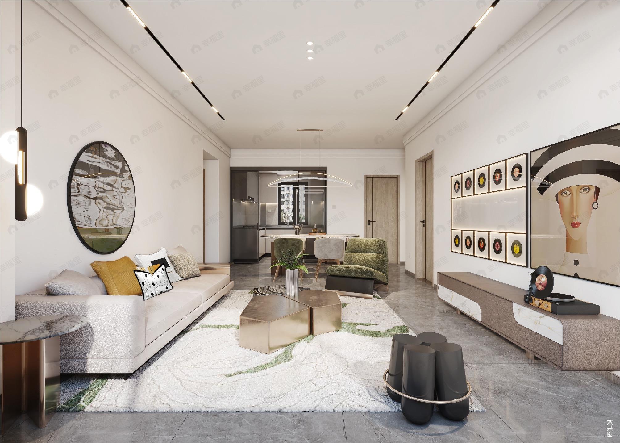 中国铁建·滨海云帆3室2厅2卫户型图