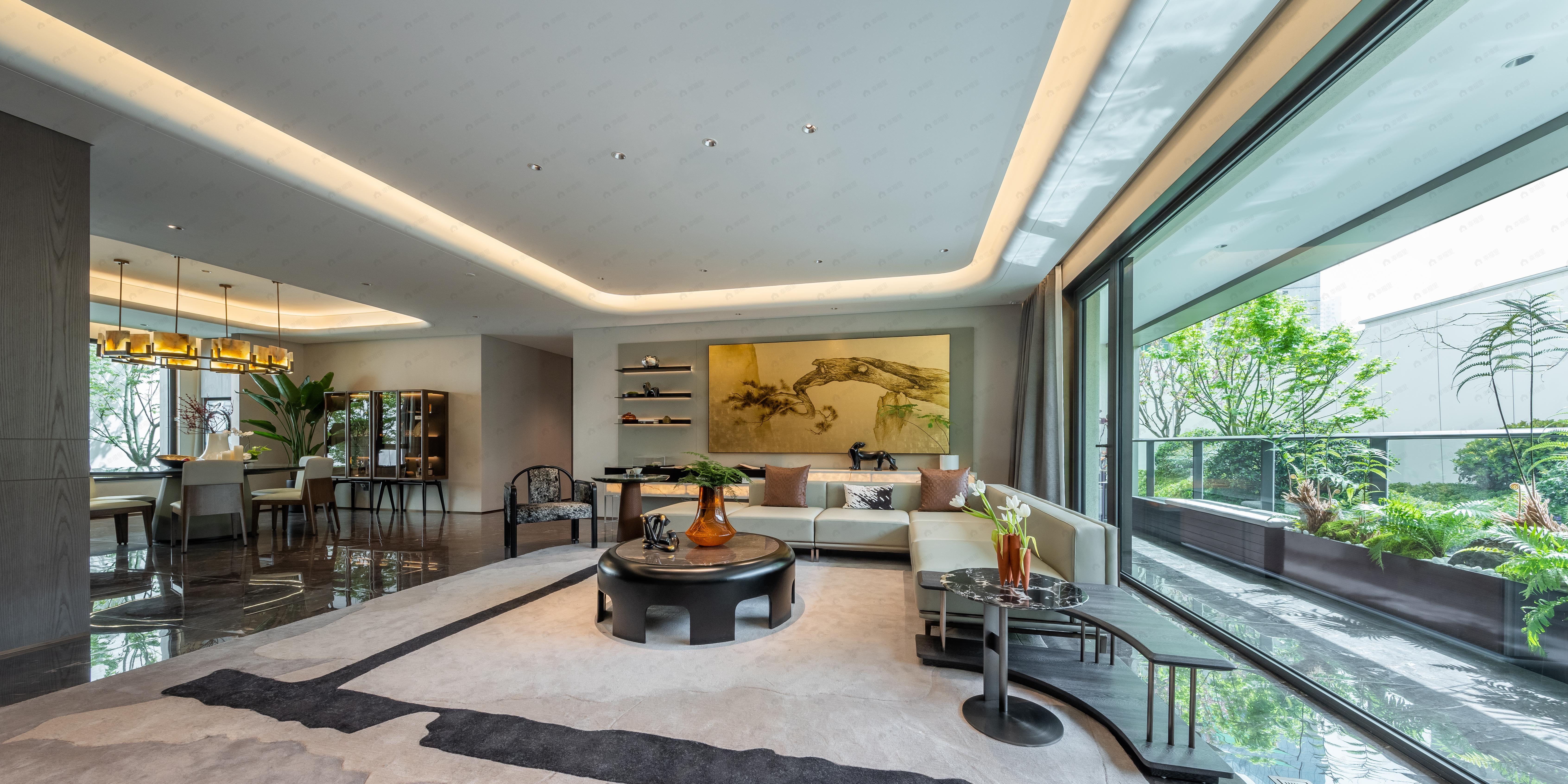 大明宫金茂府二期4室2厅3卫户型图