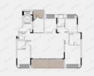 中粮保利天玺壹号4室2厅3卫户型图