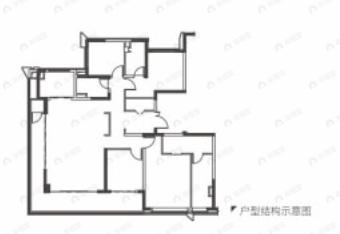 华润未来之城4室2厅3卫户型图