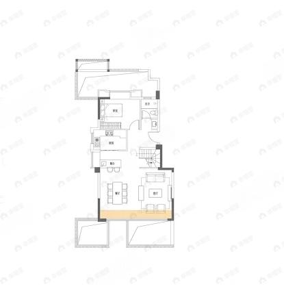 IOI棕榈国际住区4室2厅3卫户型图