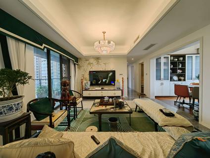 北京万达华府(双流区)4室2厅133.98平低楼层/共32层