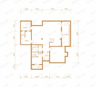 5室3厅7卫建面502平户型图
