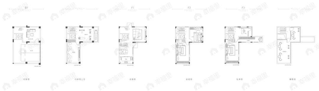 4室2厅4卫建面167平户型图