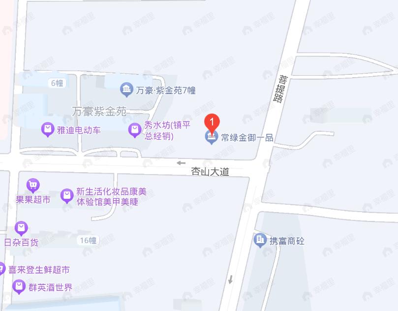 常绿金御一品效果图