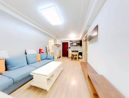 西安中国铁建万科翡翠国际2室2厅90.17平低楼层/共34层