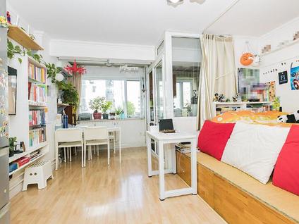 北京育慧里(一区)1室1厅52.53平低楼层/共7层