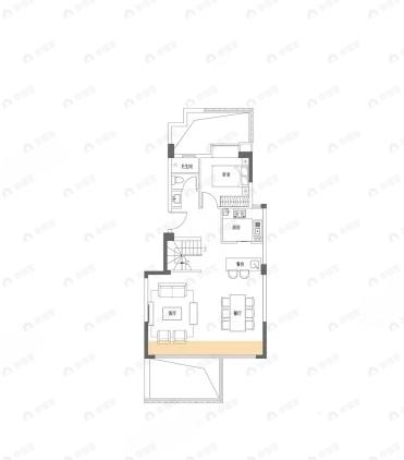 IOI棕榈国际住区4室2厅3卫户型图