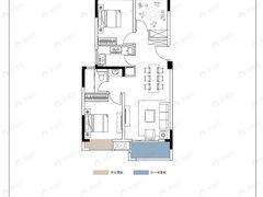 3室2厅1卫建面94平户型图