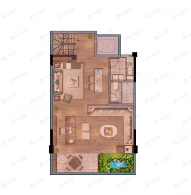 4室3厅2卫建面141平户型图