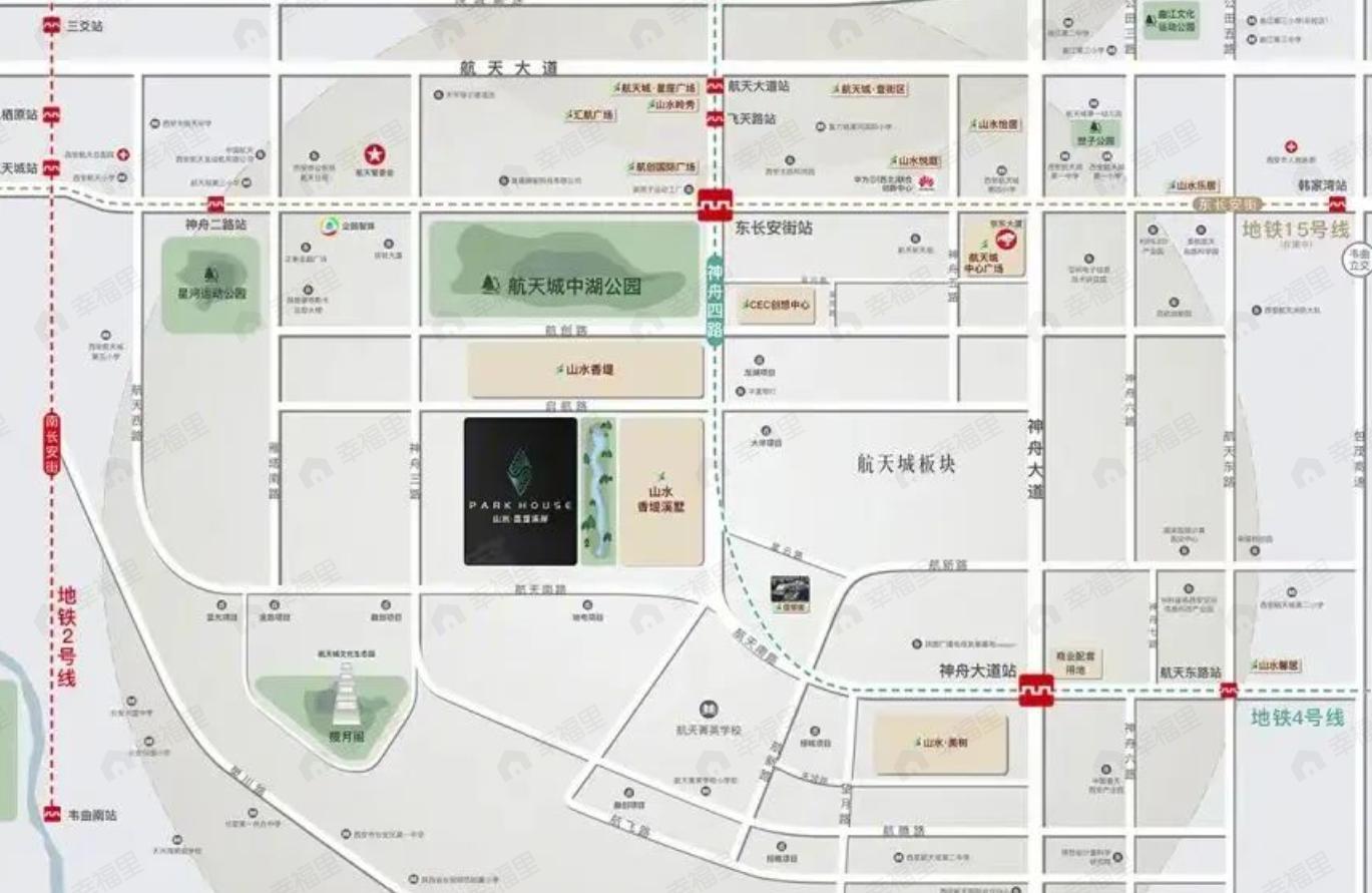 山水香堤溪岸效果图