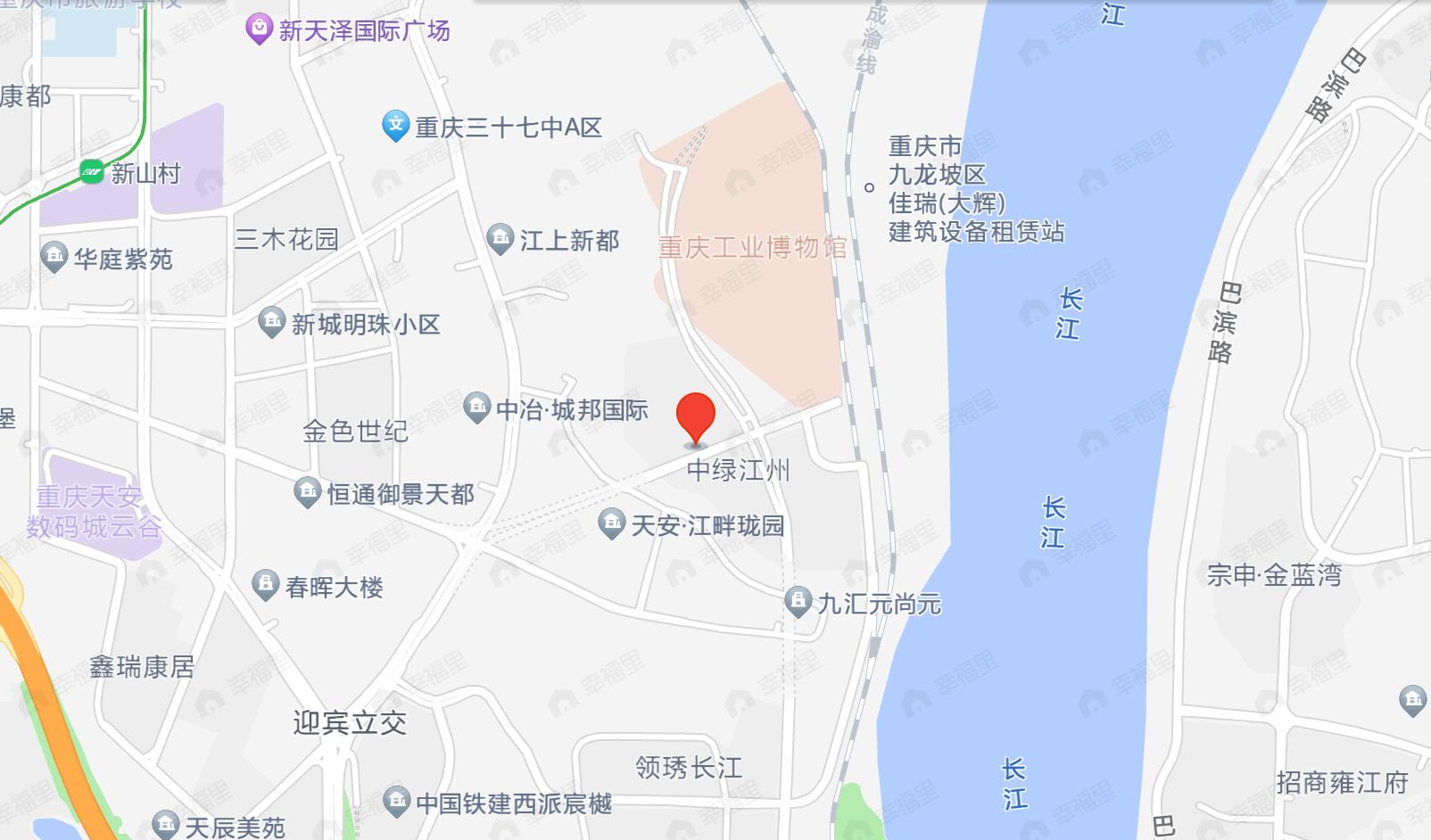 中绿江州效果图