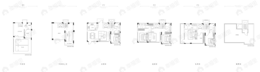 景瑞天赋半岛6室2厅5卫户型图