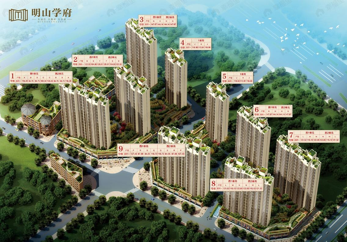 明山学府东苑效果图