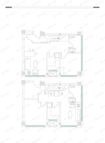 1室1厅1卫建面76m²北户型图