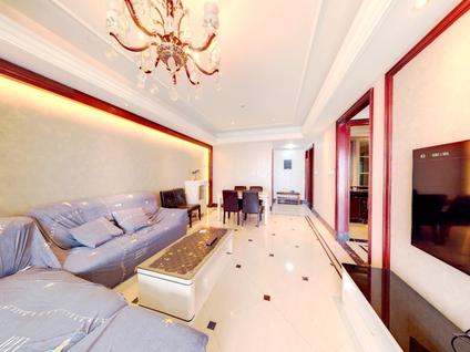 北京绿城水晶蓝湾2室1厅116.99平中楼层/共27层