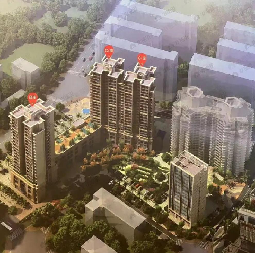宇建城市花园二期效果图