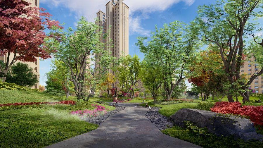 绿地城二期效果图