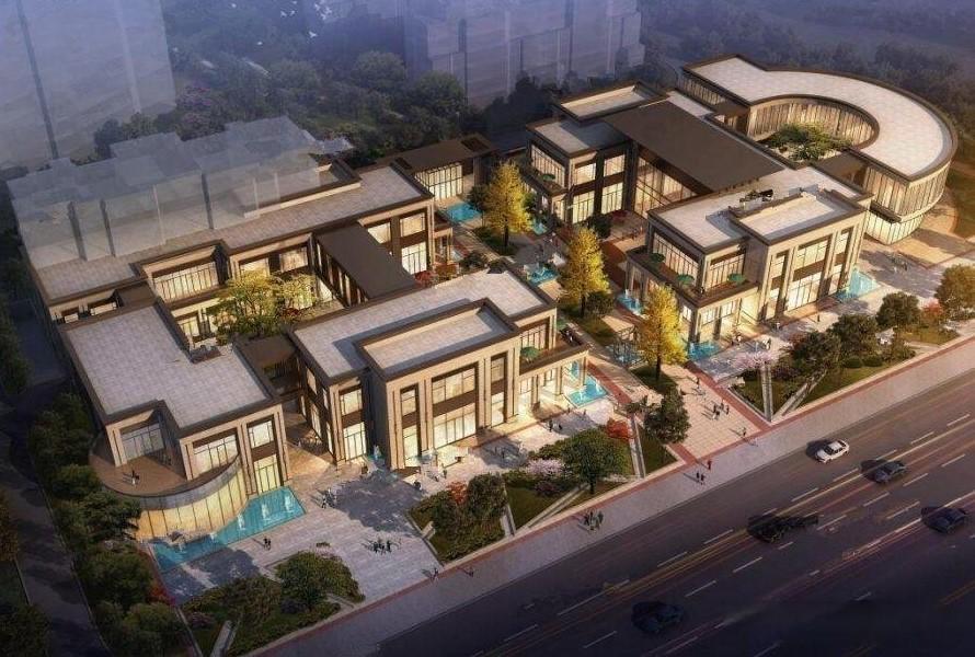 百瑞景滨江生活区效果图