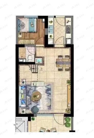 保利壹海里4室2厅3卫户型图