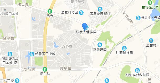 联发天境雅居效果图