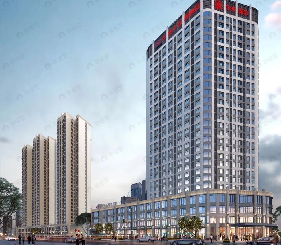 中国铁建·东来国际商办效果图