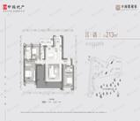 4室2厅3卫建面213平户型图