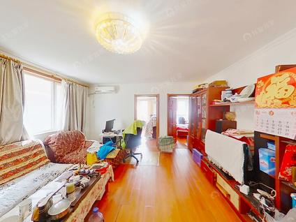 北京铁道部5号院2室1厅95.66平低楼层/共16层