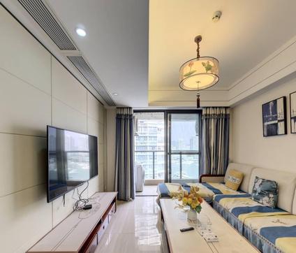 三亚鸿洲天玺1室1厅59.28平低楼层/共30层