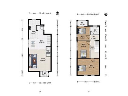 北京领秀新硅谷(CD区)3室2厅99.66平中楼层/共6层