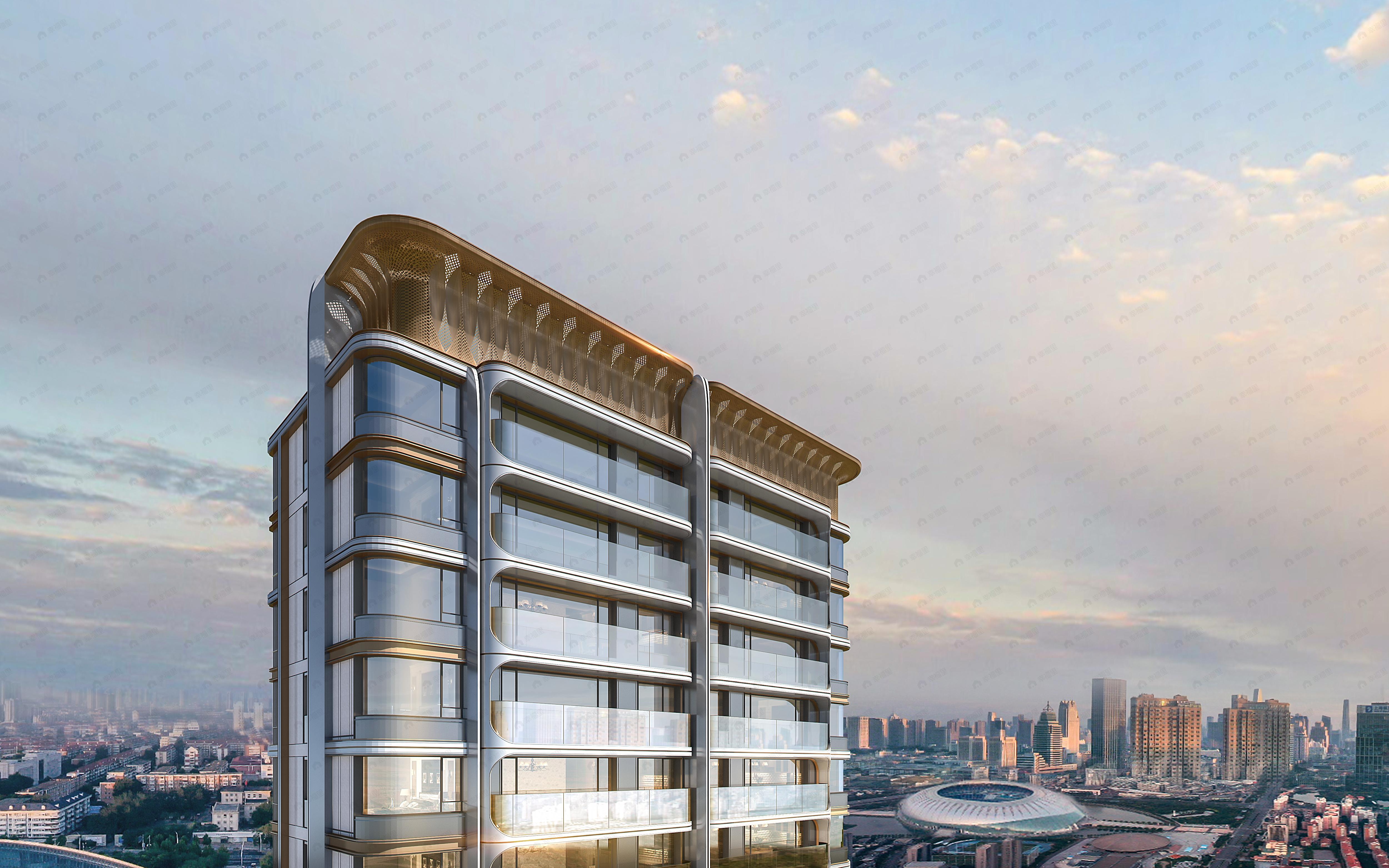 建投·奥体誉院效果图