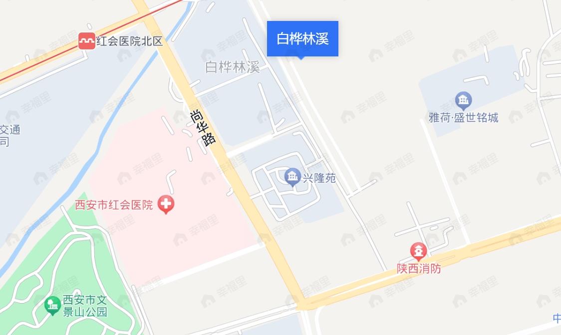 白桦林溪效果图