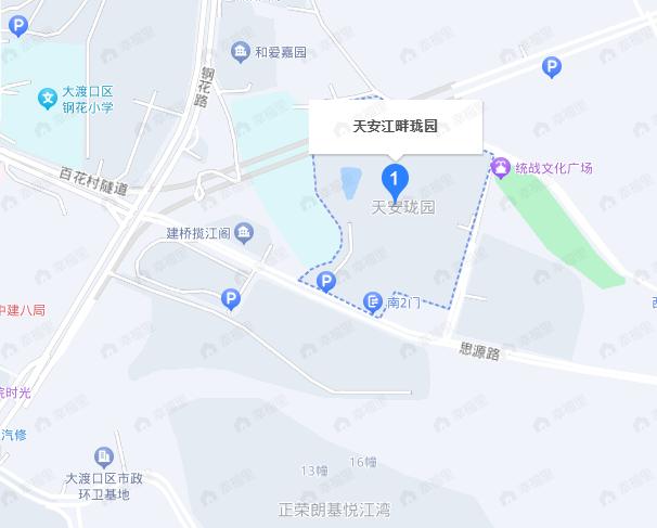 天安江畔珑园效果图