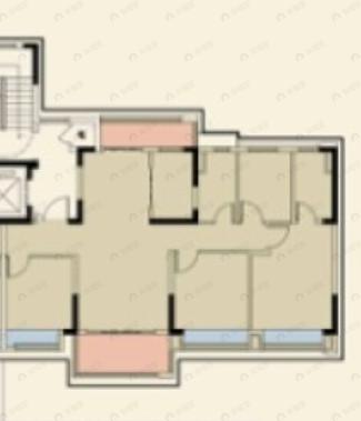 4室2厅2卫建面127平户型图