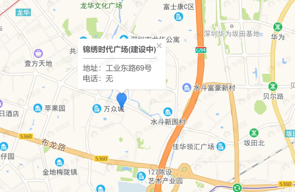 锦绣时代广场效果图