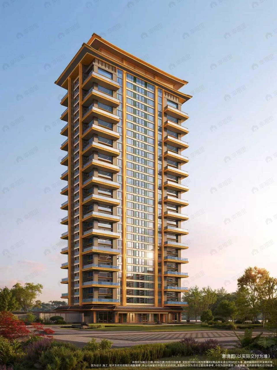 建发望江云启效果图