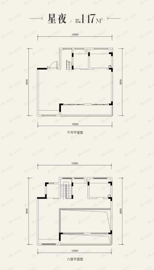 光谷洺悦天玺4室2厅3卫户型图