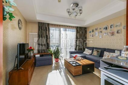 北京华彩国际公寓1室1厅53平中楼层/共21层