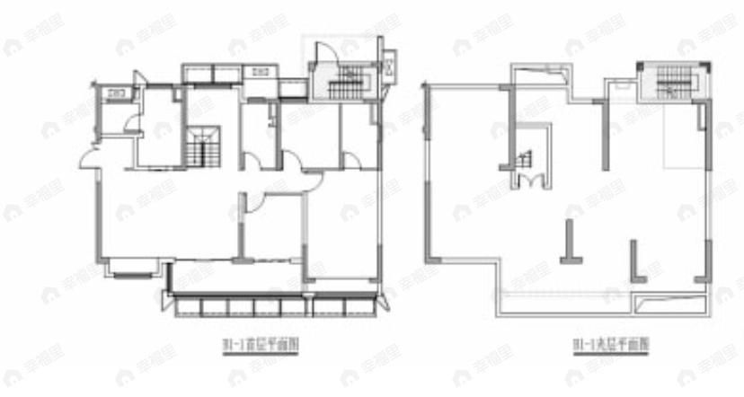 4室2厅2卫建面301平南户型图