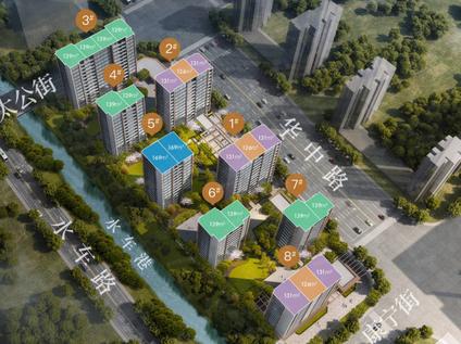 杭州绿城溪听晓月轩拱墅 华丰/建面126平-139平