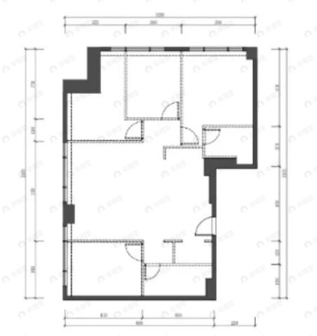 4室2厅2卫建面173平户型图