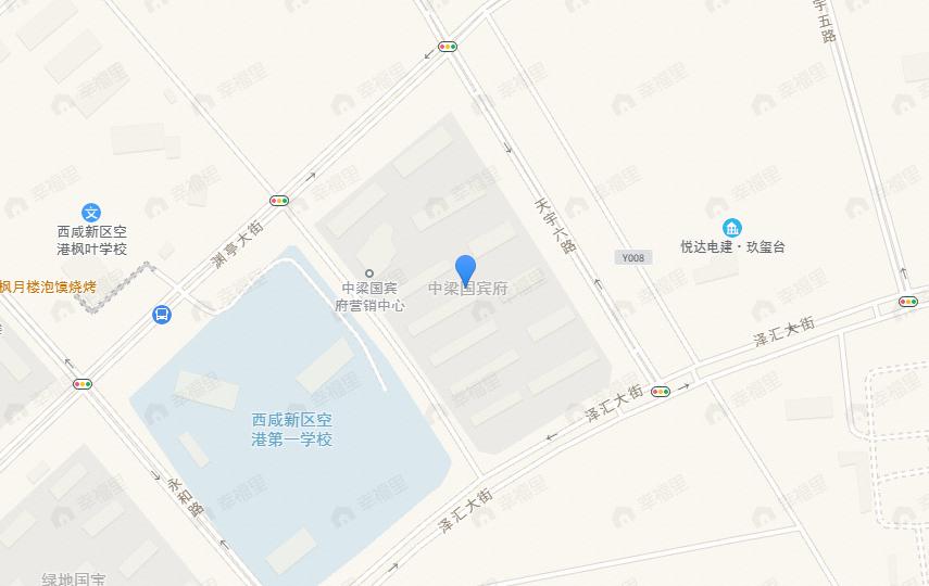 中梁国宾府效果图