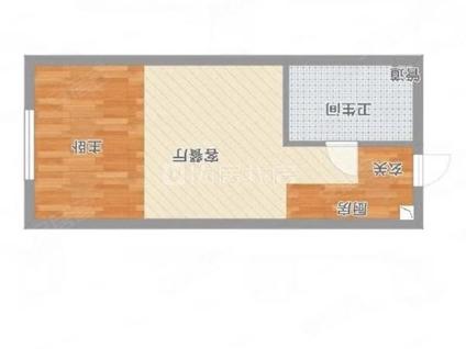 北京恒大御景湾(西区)1室1厅52平中楼层/共13层