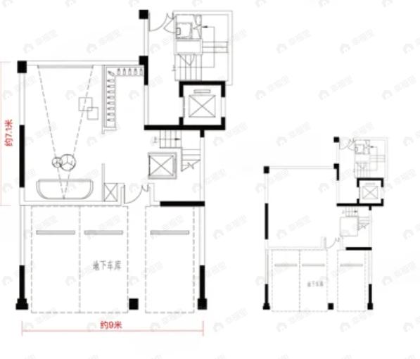 中海九樾4室户型图