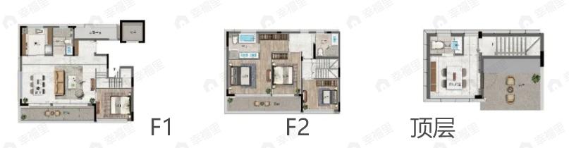 5室2厅4卫建面195平户型图