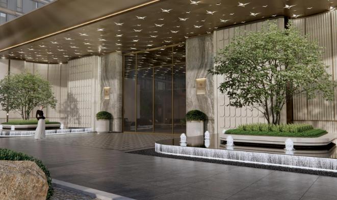 中国铁建·花语璟云效果图