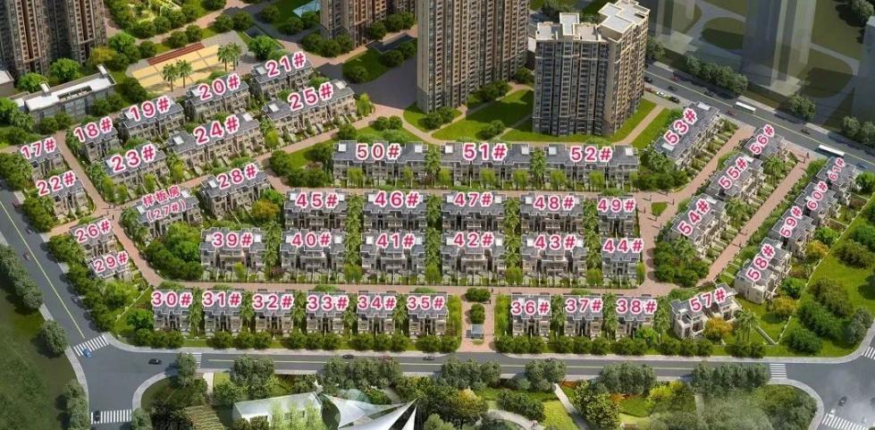 鸿源海景城效果图