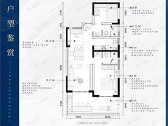 3室2厅2卫建面100平户型图