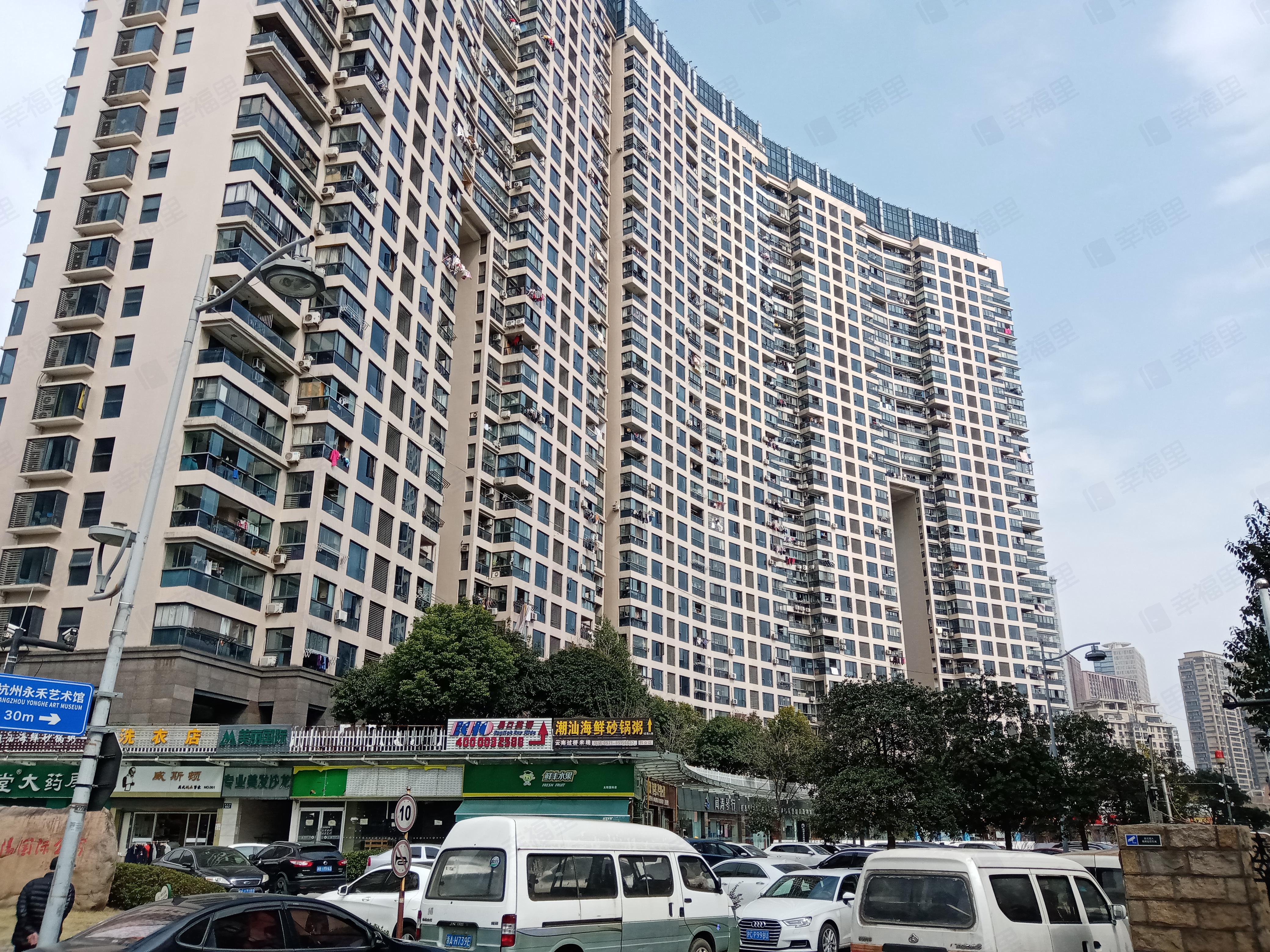 太阳国际公寓小区效果图